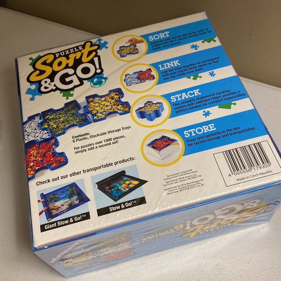 Ravensburger Games Ravensburger Puzzle Sort Go Stackable Sorting Trays Poshmark